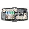 Fused Power Distribution Block 4 Way Distribution Fit for Cars Campervans Trucks Trailer UTV Boats