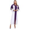 Womens Church Clergy Dress Choir Robe Minister Loose Fit Maxi Dress Priest Preacher Liturgical Dresses Dance Performance Costume