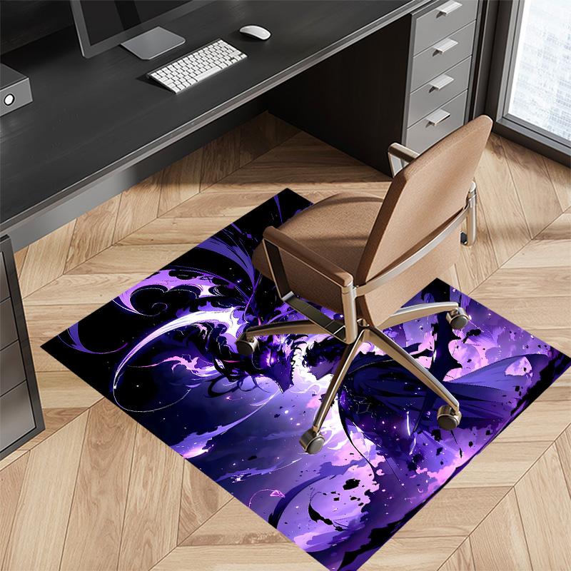 Solo Leveling Sung Jin-woo Printed Absorbent Washable Carpet, Non-Slip Bathroom Mats, Kitchen Rugs, Yoga Mat,Living Room Entrance, Camping Picnic Rugs