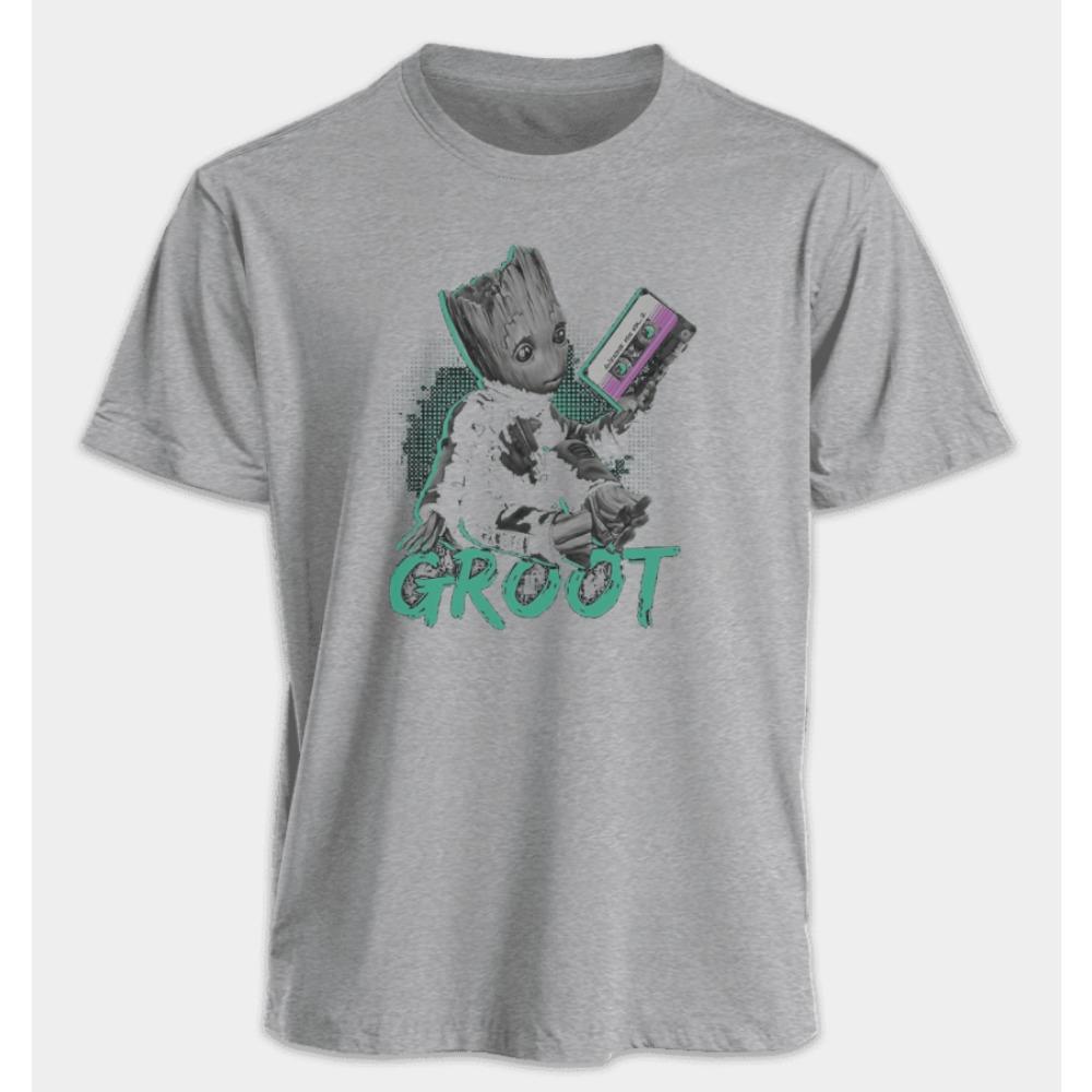 Мужские и женские футболки Грут Лето Американская Весна и Осень Новые Классические Оверсайз Спортивный Стиль С коротким рукавом