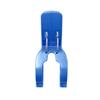 Towa Sangyo Neosul Double Spring Clothespins, Wide Pole Pinch, White/Blue, Approx. 6.4 x 3.9 x 9.5 cm, Pack of 6