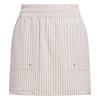 Adidas Golf Gingham Check Pull-On Golf Skirt, Wonder Tarp