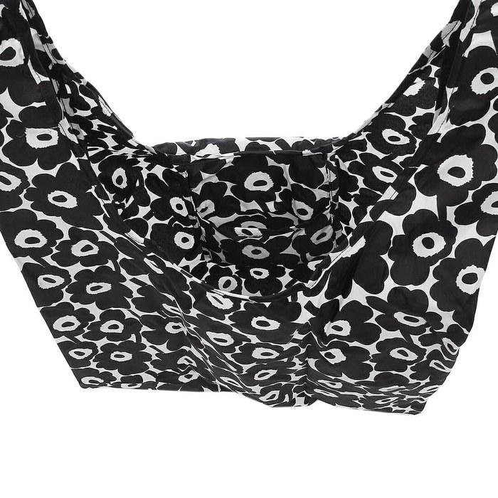 [Marimekko] Tote Bag - Unikko - Black/White - A4 Size