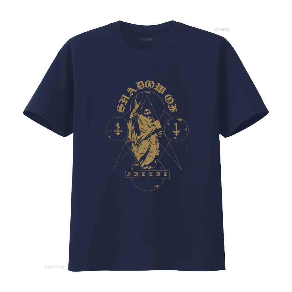 SHADOW OF INTENT Monument Death T Shirt Gothic Design with Symbolic Elements for Bold Fashion Statements vintage Washed