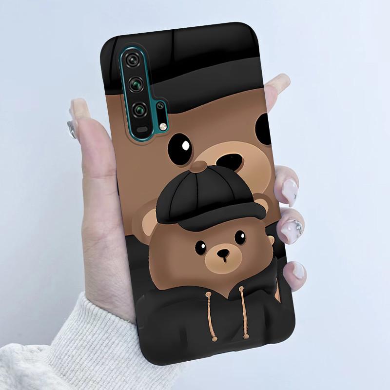 Чехол для Honor 20 Pro Honor20 Pro Задняя сторона Мягкий ТПУ Силиконовый Чехол Милый Мультяшный Панда Чехол для Телефона Для Huawei Honor 20 Pro Coque Funda