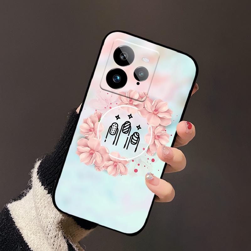 Чехол для Realme GT 7 Pro Роскошный Красивый Ударопрочный Мягкий ТПУ Силикон Задняя Крышка Телефона Для Realme GT7 Pro Чехлы