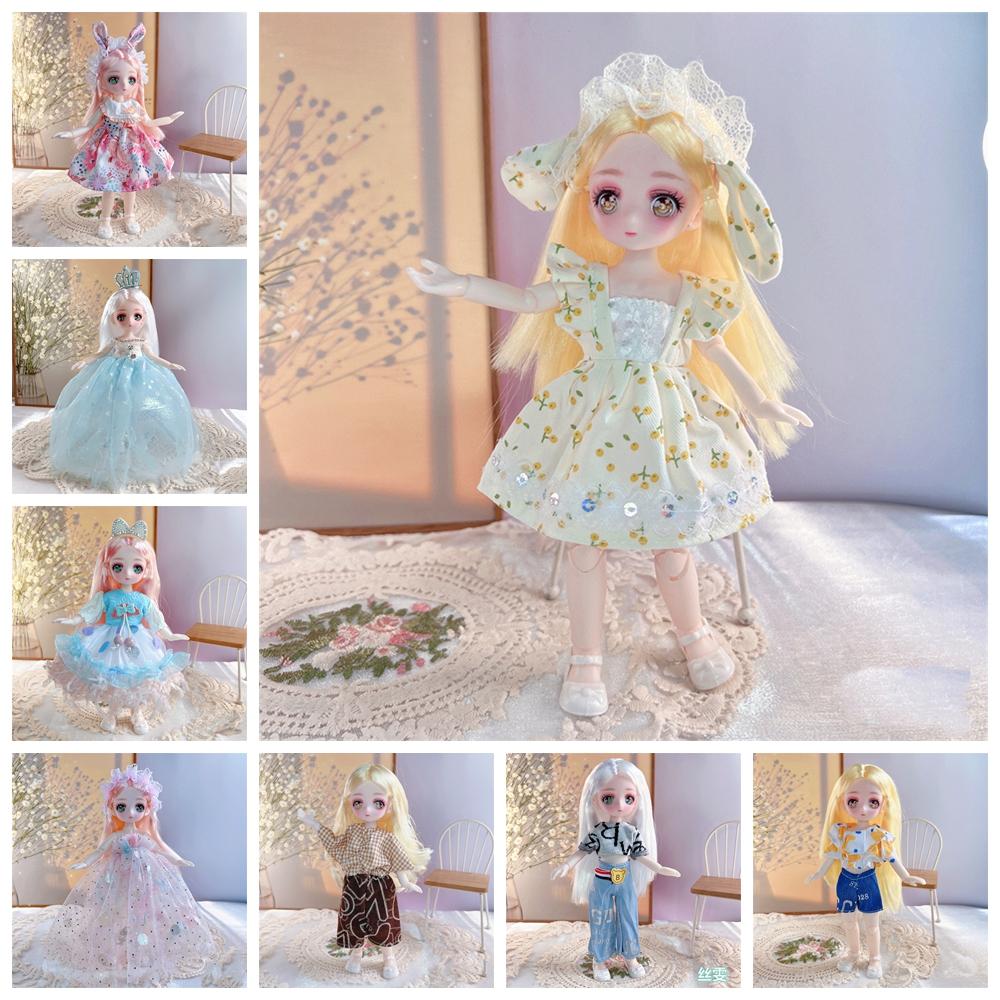 С одеждой, имитацией глаз, шарнирной куклой, съемными шарнирами, куклой BJD, куклой для детей, игрушками