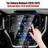 Для -24 2025 Subaru Outback 11,6-дюймовое закаленное стекло для сенсорного экрана навигации