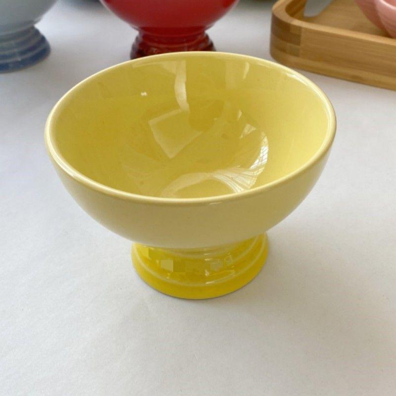 Керамическая подглазурная цветная сливовая тарелка, тарелка с цветком для соуса, поднос для косточек для плевков, уникальная посуда, миска для мороженого