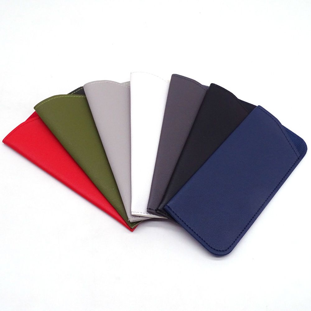 Eyeglass Box Eyewear Protector Containers Spectacle Case Sunglasses Case PU Leather Glasses Bags