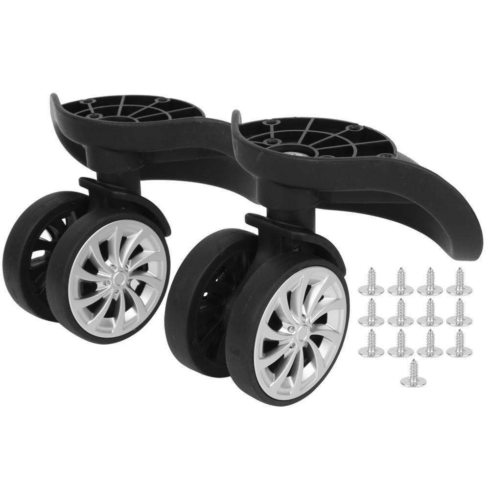 1 пара колес для багажа A77, универсальные сменные аксессуары для чемодана, товары для отдыха на природе