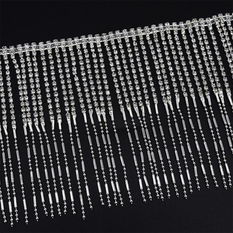 Аксессуары «Сделай сам» с бриллиантовой цепочкой, украшенной стразами, для костюмов и декораций