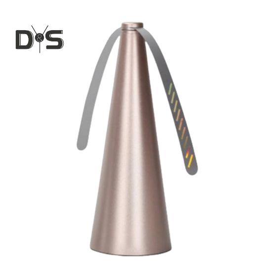 Вентилятор для отпугивания мух со светоотражающей полосой для кемпинга на открытом воздухе, рыбалки, пикника, настольный вентилятор для еды в помещении, портативный бесшумный складной вентилятор для отпугивания мух