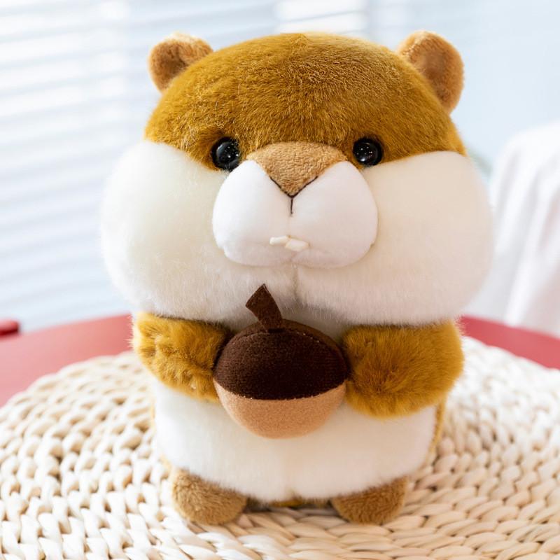 Panda Cute Cartoon Mouse Hamster Adorable Plush Toys Dolls Girls Kids Gifts