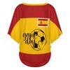 Womens V Neck Short Sleeve Pullover T Shirt Turkey 2026 Letter Print Casual Loose Fit Top for Football Supporters