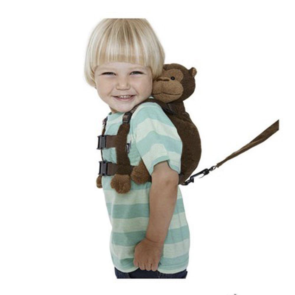 Cute Monkey Lost Toddler Backpack Children School Backpacks for Girls Boys