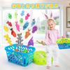 KaeKid Игрушки для игр с водой Игра в рыбалку Игрушки для ванны Магнитная игра в рыбалку Рыбалка Ванна Бассейн с корзиной для хранения Развивающая игрушка Игрушки для ванны Мальчики Девочки Дети