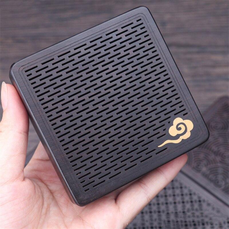 Buddhist Wood Coil Incense Burner Hollow Carved Incense Plate Box Aromatherapy Censer Home Decor