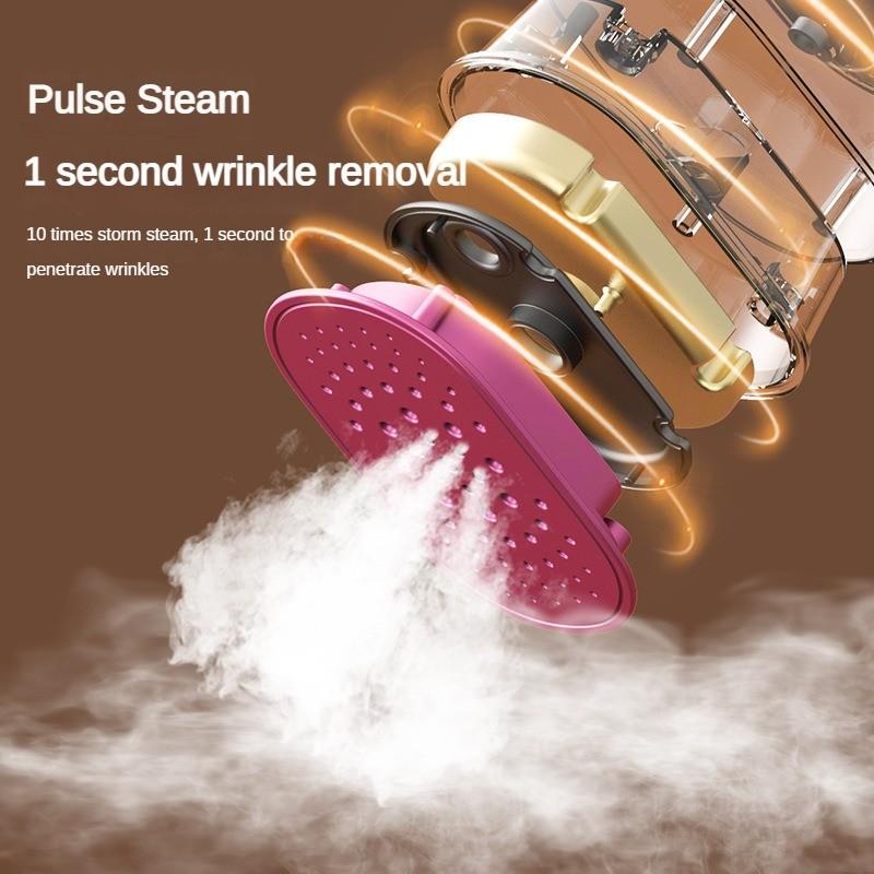 Ручной утюг высокой мощности 1000 Вт для сухого и влажного использования, портативная бытовая подвесная гладильная машина, электрический мини-паровой утюг