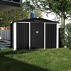 Rainproof Steel Storage Shed with Lock for Garden Tools and Sundries
