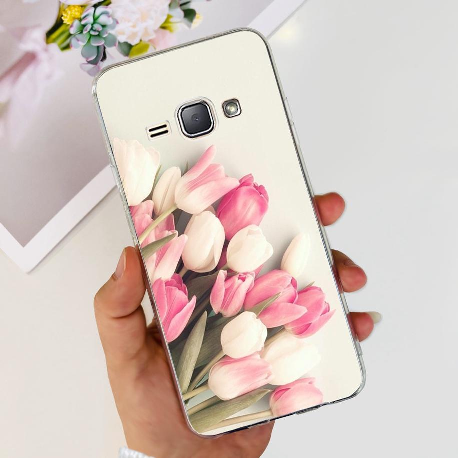 Чехол для Samsung J1 2016 SM-J120F Чехол Модный Мраморный Цветочный Мягкий Силиконовый Чехол для Телефона Для Samsung J1 Mini J105F J 1 2016 Funda