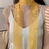 Floral Multifunctional Headscarf Elegant Bag Strap New Lace Printed Scarf  Formal Events