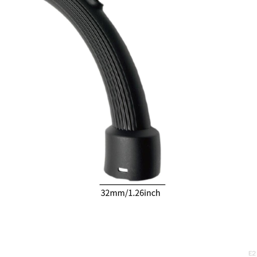 Концевой элемент шланга пылесоса с внутренним диаметром 32 мм, изогнутая ручка, монтажный аксессуар