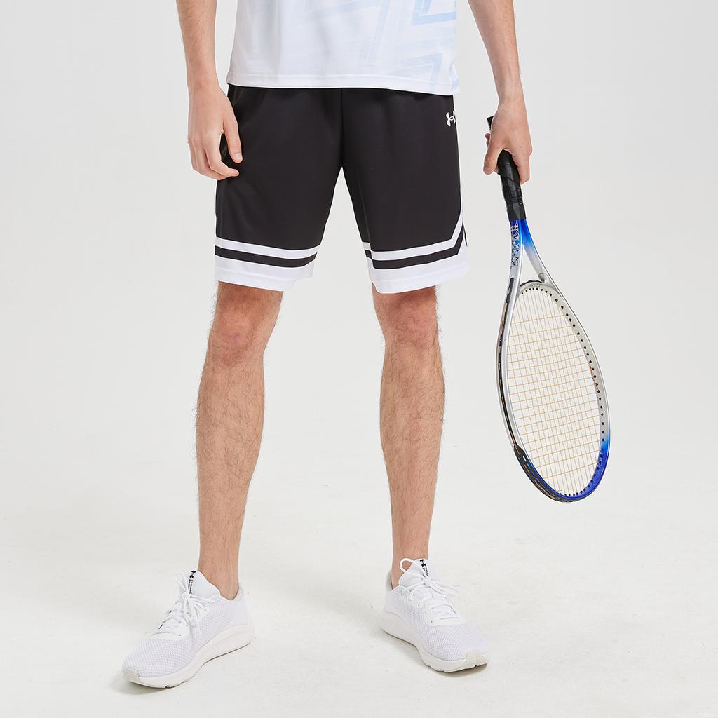 Under Armour Color Block Breathable Basketball Shorts Men Shorts Black 25500236-000