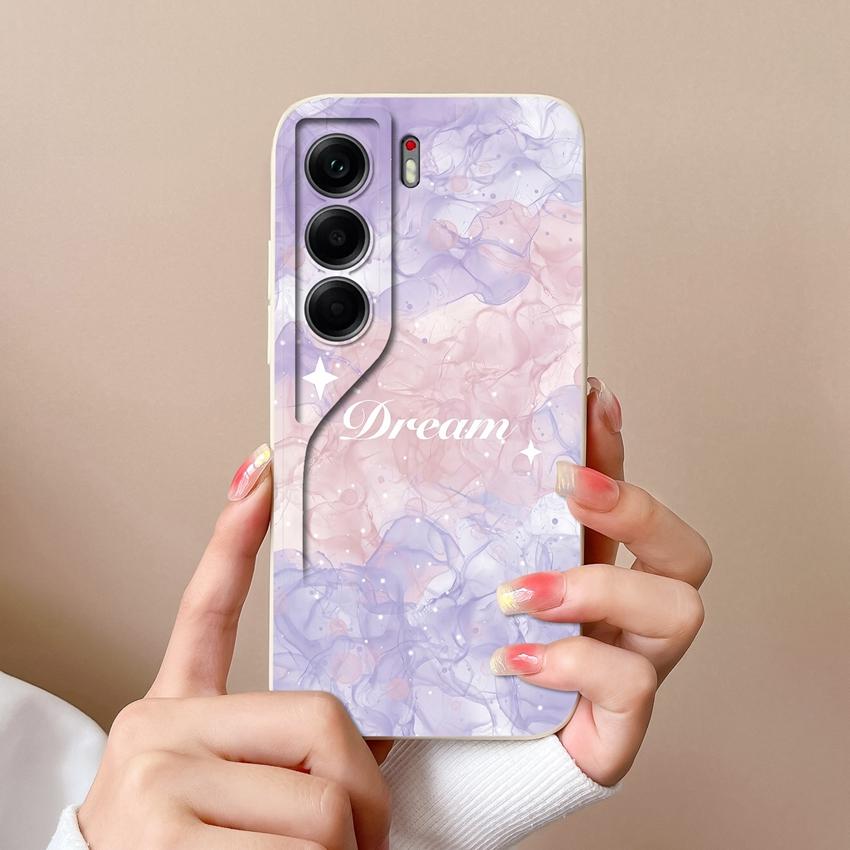 For Tecno Camon 40 Pro Spack 30 Pova 6 Neo Phone Case Pretty Starry Sky Cat Pattern Liquid Silicone Advanced Dustproof Protective Shell For Tecno Capa
