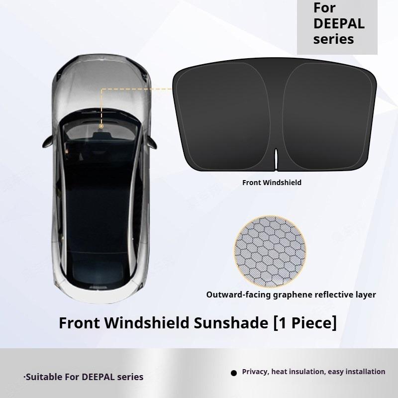 For Changan DEEPAL S05 S07 L06 Car Privacy Shade Side Window Sunshade Front Windshield Sun Protection Heat Insulation Sunshade