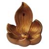 Держатель для благовоний в форме лотоса, курильница с обратным потоком, держатель для благовоний из смолы для любителей благовоний, подарок, украшение для домашнего стола
