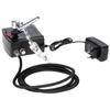 100-250V Professional Gravity Feed Dual Action Airbrush Air Compressor Kit
