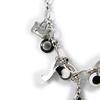 NOA [I2174] - Designer Necklace 'Paris' Black Gray