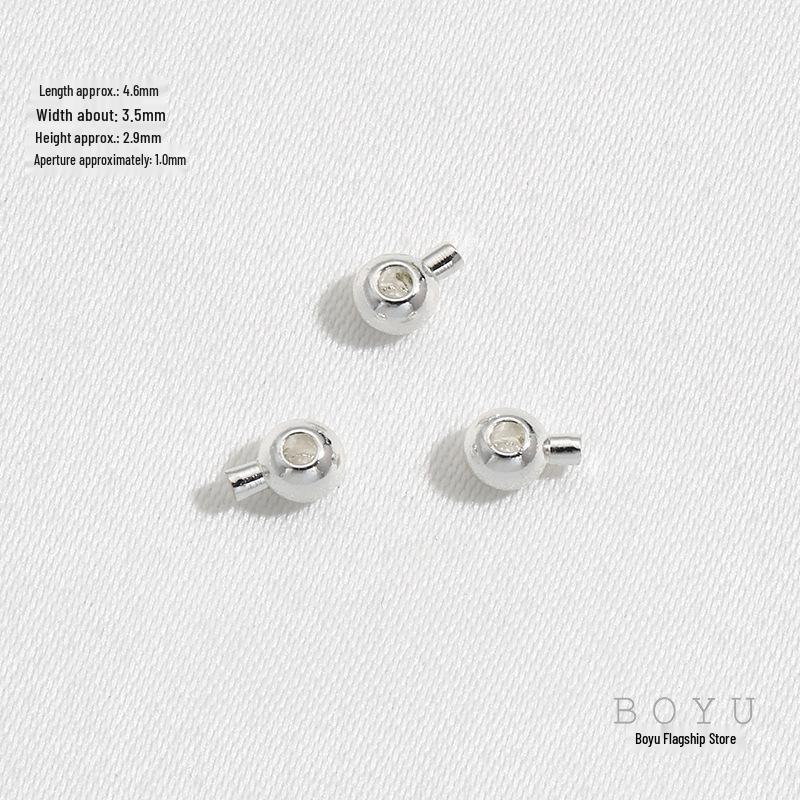 Застежка-зажим с позиционированием из 14-каратного золота для DIY жемчужного ожерелья - Защищающая цветная наконечник для бусин