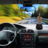 new Car Solar Ornament Funny Dashboard Middle Finger Shape Ornament Gift Creative Interior Car Supplies Car Doll Ornament