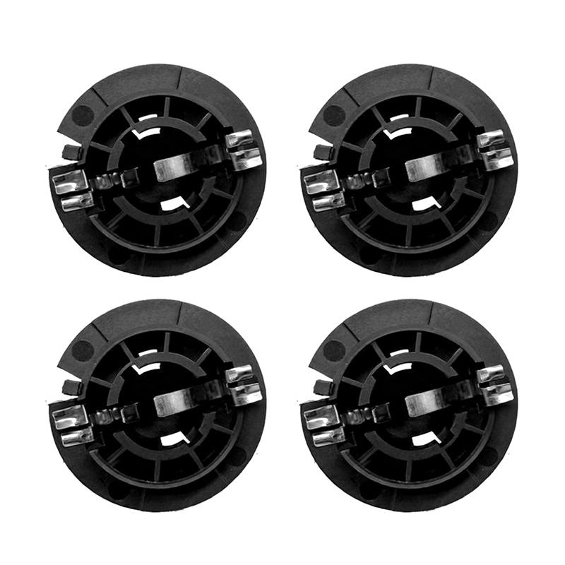 4Pcs/set Black Car Rear Tail Lamp Light Bulb Holder Socket Replacement For BMW Mini R61 R59 R58 R57 R56 Part Number 63212756177