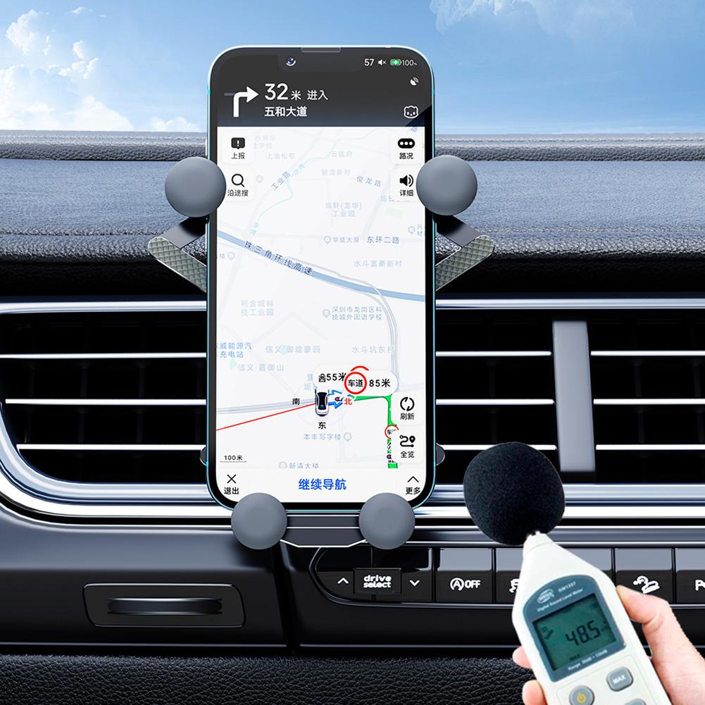 Автомобильный держатель для вентиляционного отверстия с гравитацией, большой экран, специальный держатель для телефона без помощи рук, регулируемый кронштейн для складного экрана и планшета