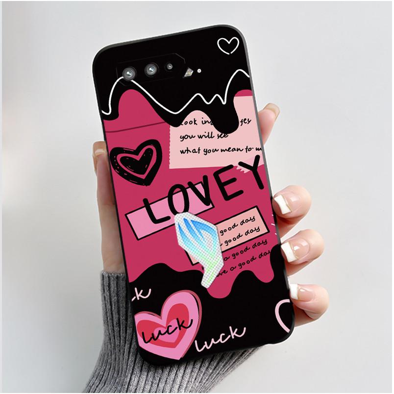 Чехол для Asus Rog Phone 5 Rog 5s ZS673KS ZS676KS Чехол Роскошный Дракон Милый Крутой Для Мальчиков Девочек Мягкий Черный Матовый Силиконовый Задний Чехол