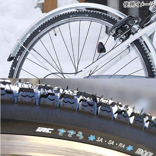 IRC Sasara SA, SA, RA (Красная спина) Городской велосипед Снежные шины WO27X1 3/8 Тип 82 KK 18654Z