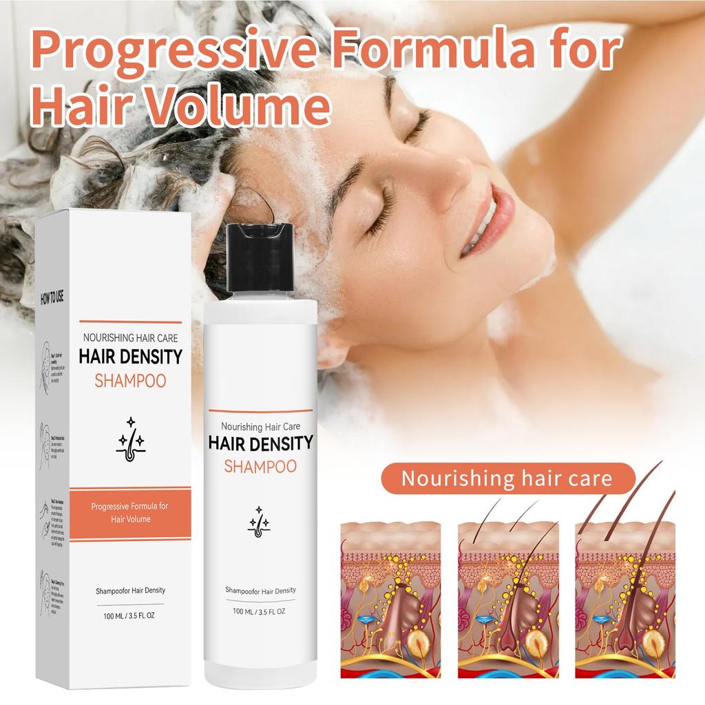 Шампунь питает и восстанавливает кожу головы, делая волосы густыми и способствуя росту