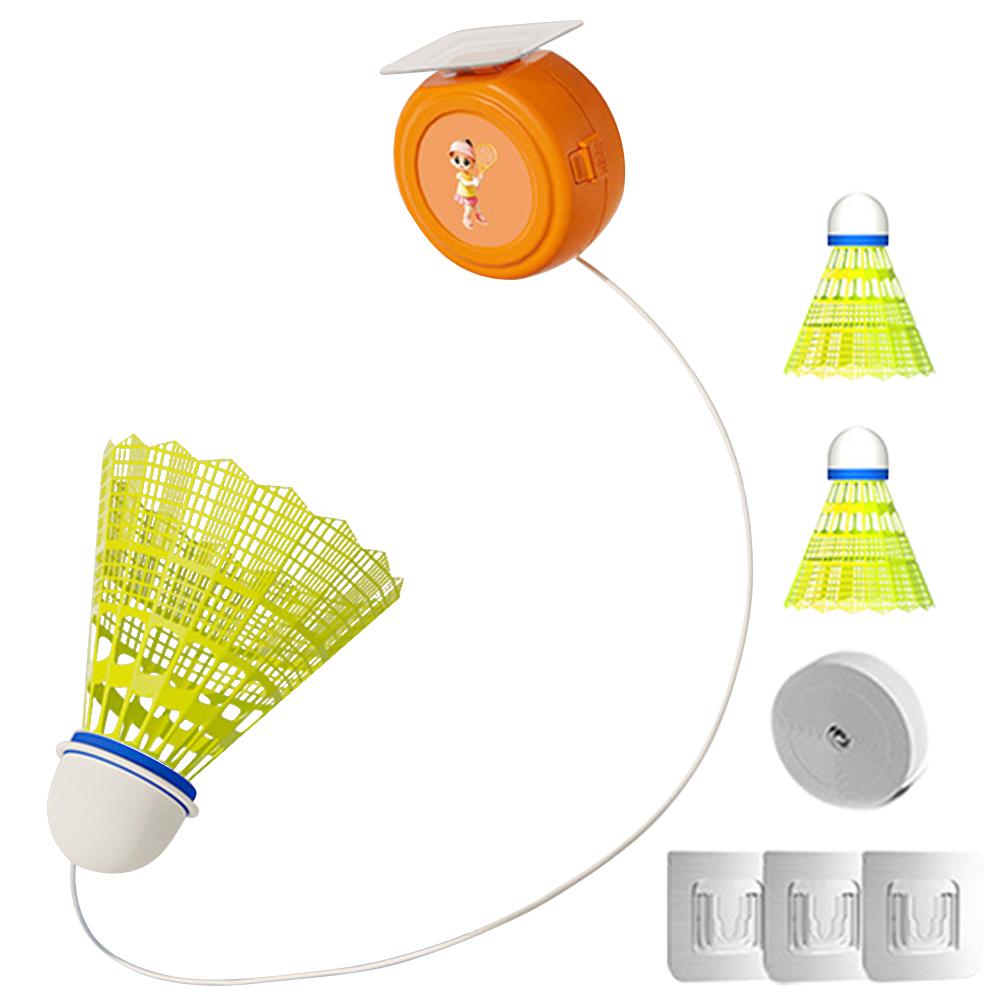 Badminton Training Tool Badminton Single-Player Rebound Trainer Self-Study Badminton Rebound Device Training Accessories