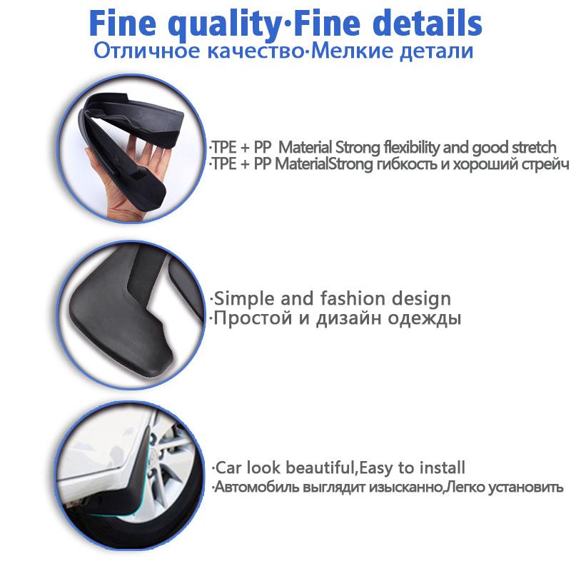 Крылья для Suzuki Grand Vitara/Edcudo (Джей Ти) 2005-2015 Передние задние брызговики Автомобильные аксессуары Брызговик