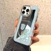 Чехлы для мобильных телефонов iPhone 11 13 XR 15 Pro Max 12 14 Pro Max Чехол iPhone 16 XS Max Зеркальный защитный чехол Зеркальный Изысканный мультяшный водонепроницаемый
