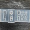 3D Silicone Mold Nail Art Mold Nail Charms Manicure Tool Nail Mold DIY Handicrafts Mould Nail Decoration Salon Supply