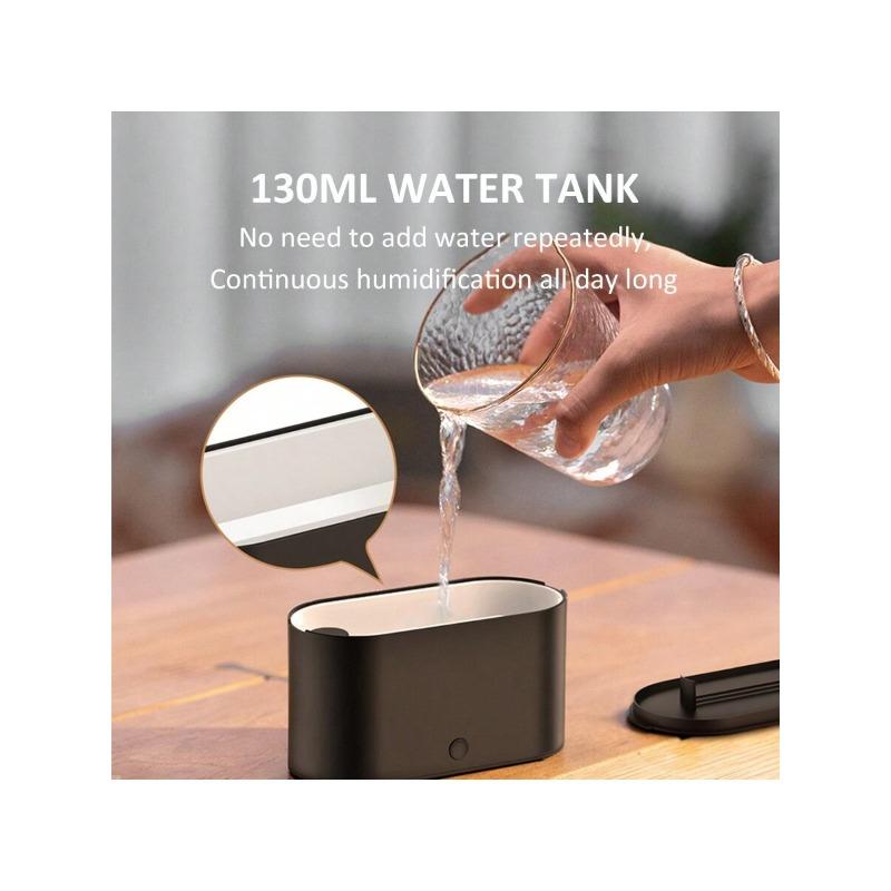 2024 Новый ароматерапевтический увлажнитель воздуха Flame, диффузор эфирного масла, 7 цветов, ночники, подходящие для спальни, офиса, четыре цвета