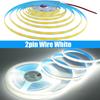 12V 24V COB LED Strip Light 320 528LEDs/M Flexible LED Tape Ribbon 3000K 4000K 6000K High Density Linear Lighting 0.5M 1M 5M 10M