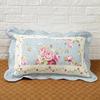 Наволочка из чистого хлопка с пасторальным цветочным узором - удобный и свежий дизайн