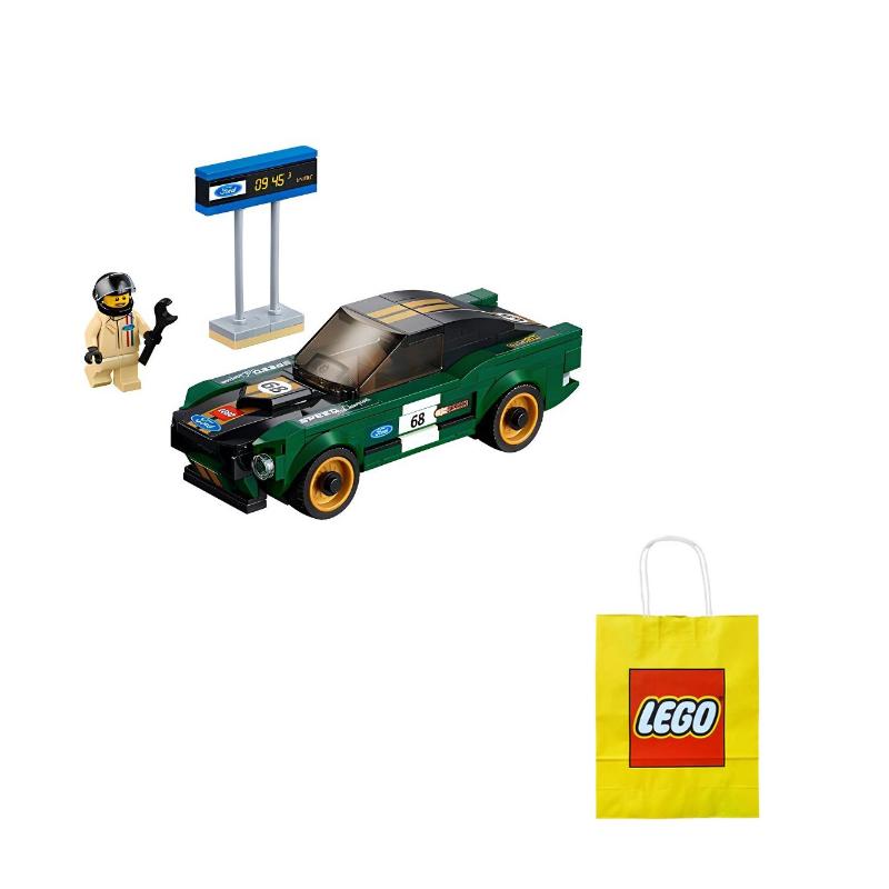 LEGO SpeedSuper Racing Collection Ford 1968 Ford Mustang Building Blocks 183pcs 75884