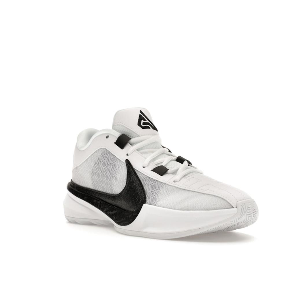 Nike Zoom Freak 5 TB White Black Unisex Sneakers DZ2946-100