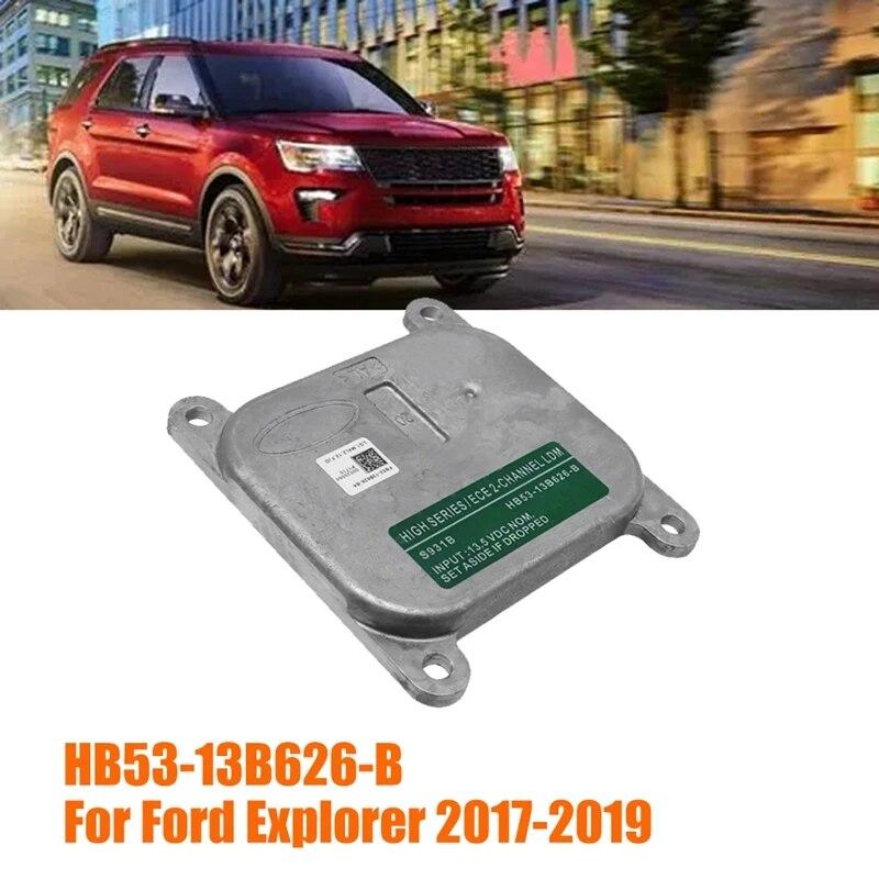 Car Headlight Module Control Unit HB53-13B626-B Accessories For Ford Explorer 2017-2019 LDM LED Light Driver Xenon HID Ballast